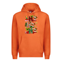 Carrot ho ho ho reindeer Premium Hoodie - MaliasSmallBusiness