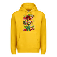 Lemon ho ho ho reindeer Premium Hoodie - MaliasSmallBusiness