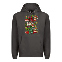Smoke ho ho ho reindeer Premium Hoodie - MaliasSmallBusiness