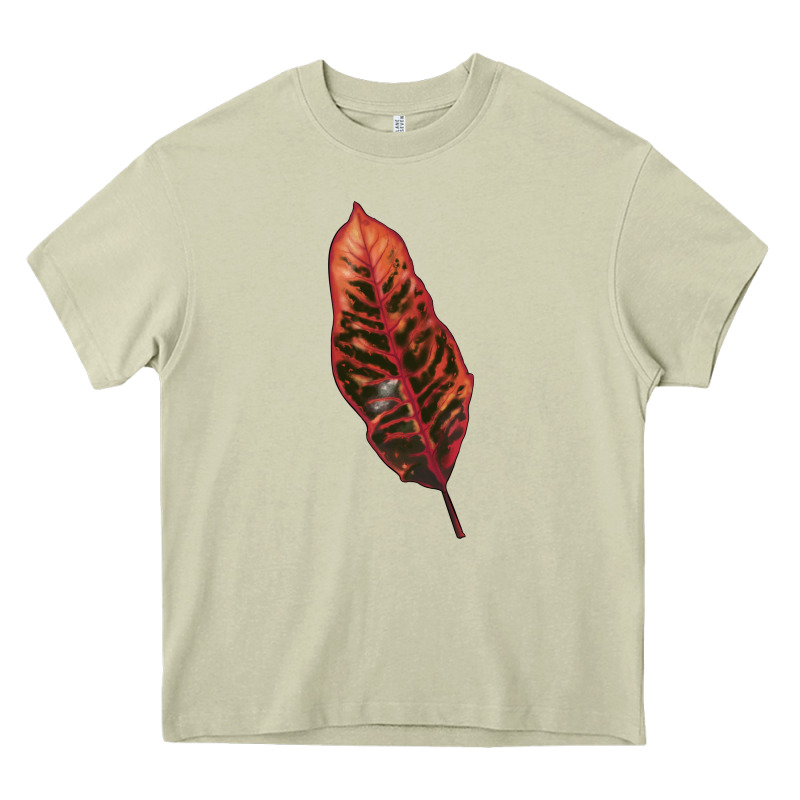 Croton Leaf Heavy Core Tee by LillyAllenDesigns | Teevron