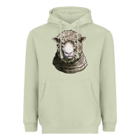 Matcha dorset sheep head Heavyweight Hoodie - LillyAllenDesigns
