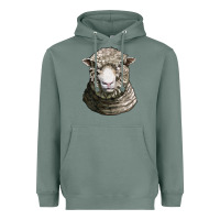 Sage dorset sheep head Heavyweight Hoodie - LillyAllenDesigns