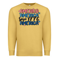 Antique Gold america since 1776 Premium Sweatshirt - MaliasSmallBusiness