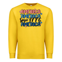 Lemon america since 1776 Premium Sweatshirt - MaliasSmallBusiness