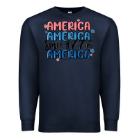 Navy america since 1776 Premium Sweatshirt - MaliasSmallBusiness