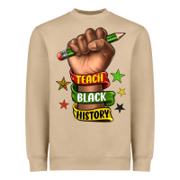 Mushroom teach black history Heavyweight Sweatshirt - texasbilliewilder