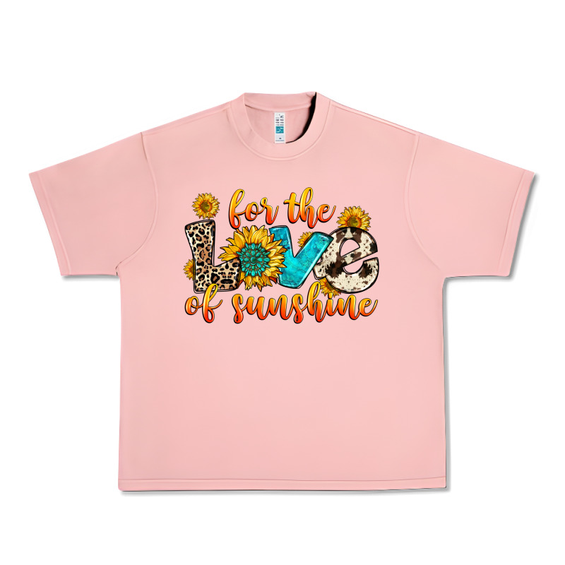 For The Love Of Sunshine Urban Heavy Tee by Zillion Design Studio | Teevron