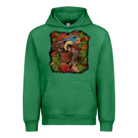 Emerald valentines day cowboy cactus rose Urban Hoodie - RanaPortraitStore