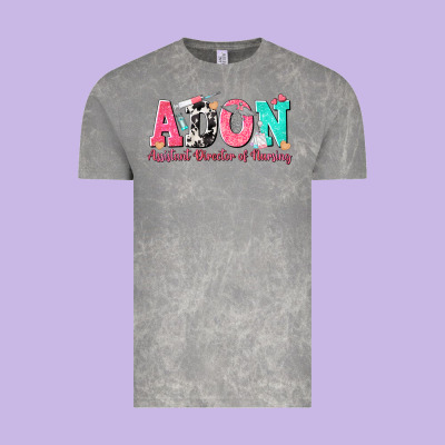 Adon Assistant Director Of Nursing Vintage Tee Designed By Texasbilliewilder