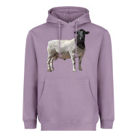 Lavender dorper sheep Heavyweight Hoodie - LillyAllenDesigns