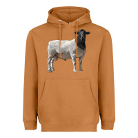 Meerkat dorper sheep Heavyweight Hoodie - LillyAllenDesigns
