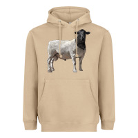 Mushroom dorper sheep Heavyweight Hoodie - LillyAllenDesigns