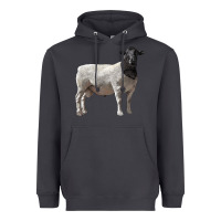 Smoke dorper sheep Heavyweight Hoodie - LillyAllenDesigns