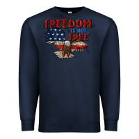 Navy freedom is not free Premium Sweatshirt - MaliasSmallBusiness