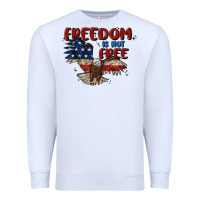 White freedom is not free Premium Sweatshirt - MaliasSmallBusiness