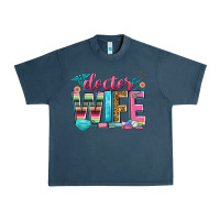 Midnight Navy doctor wife Urban Heavy Tee - Zillion Design Studio