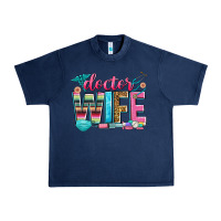 Navy doctor wife Urban Heavy Tee - Zillion Design Studio