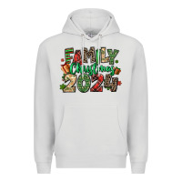Dove Grey family christmas 2024 Premium Hoodie - MaliasSmallBusiness