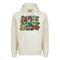 Oatmeal Heather family christmas 2024 Premium Hoodie - MaliasSmallBusiness