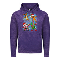 Cloud Purple dabbing christmas Vintage Hoodie - Zillion Design Studio