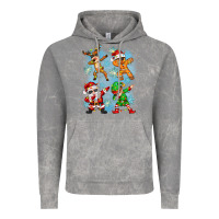Cloud Rock dabbing christmas Vintage Hoodie - Zillion Design Studio