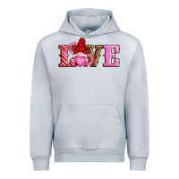 Heather Grey valentines day gnomes love Urban Hoodie - RanaPortraitStore