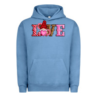 Pigment Pebble Blue valentines day gnomes love Urban Hoodie - RanaPortraitStore