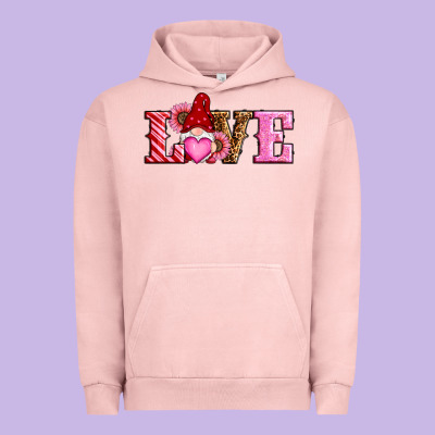 Valentines Day Gnomes Love Urban Hoodie Designed By Ranaportraitstore