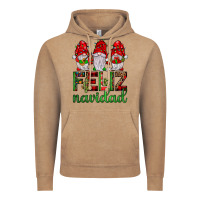 Vintage Coffee feliz navidad gnomies Vintage Hoodie - JahusDesignShop