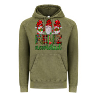 Vintage Olive feliz navidad gnomies Vintage Hoodie - JahusDesignShop