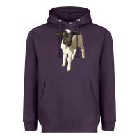 Plum dorper baby sheep Heavyweight Hoodie - LillyAllenDesigns