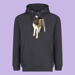 Dorper Baby Sheep Heavyweight Hoodie Designed By Lillyallendesigns