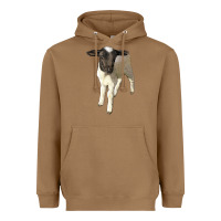 Toasted Coconut dorper baby sheep Heavyweight Hoodie - LillyAllenDesigns