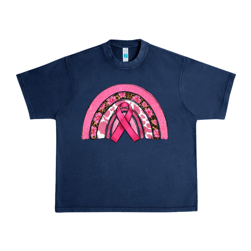 Breast Cancer Rainbow Urban Heavy Tee by RanaPortraitStore | Teevron