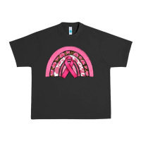 Pigment Black breast cancer rainbow Urban Heavy Tee - RanaPortraitStore