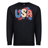 Black usa Premium Sweatshirt - MaliasSmallBusiness