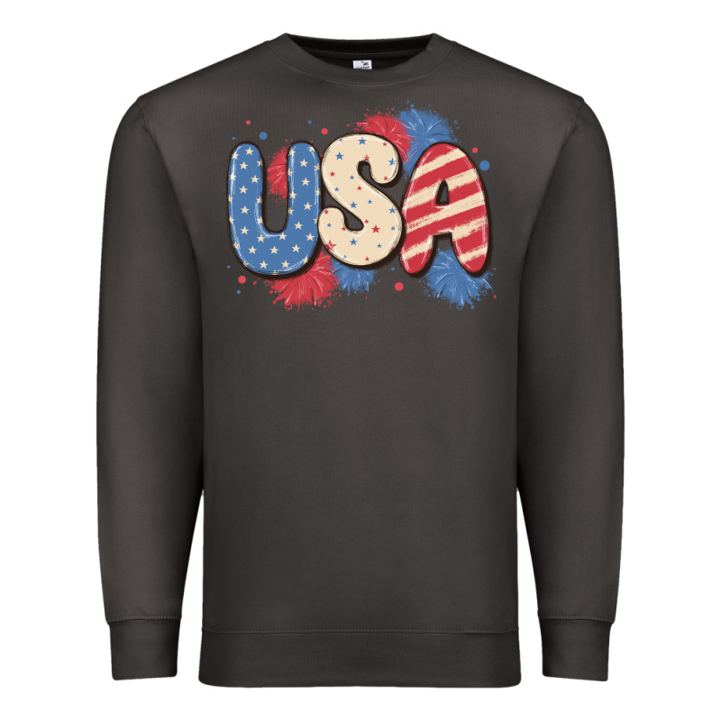 Usa Premium Sweatshirt by MaliasSmallBusiness | Teevron