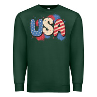 Sports Green usa Premium Sweatshirt - MaliasSmallBusiness