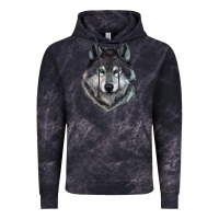 Cloud Black Wolf Vintage Hoodie - RanaPortraitStore