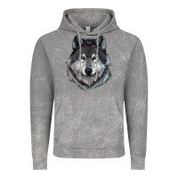 Cloud Rock Wolf Vintage Hoodie - RanaPortraitStore