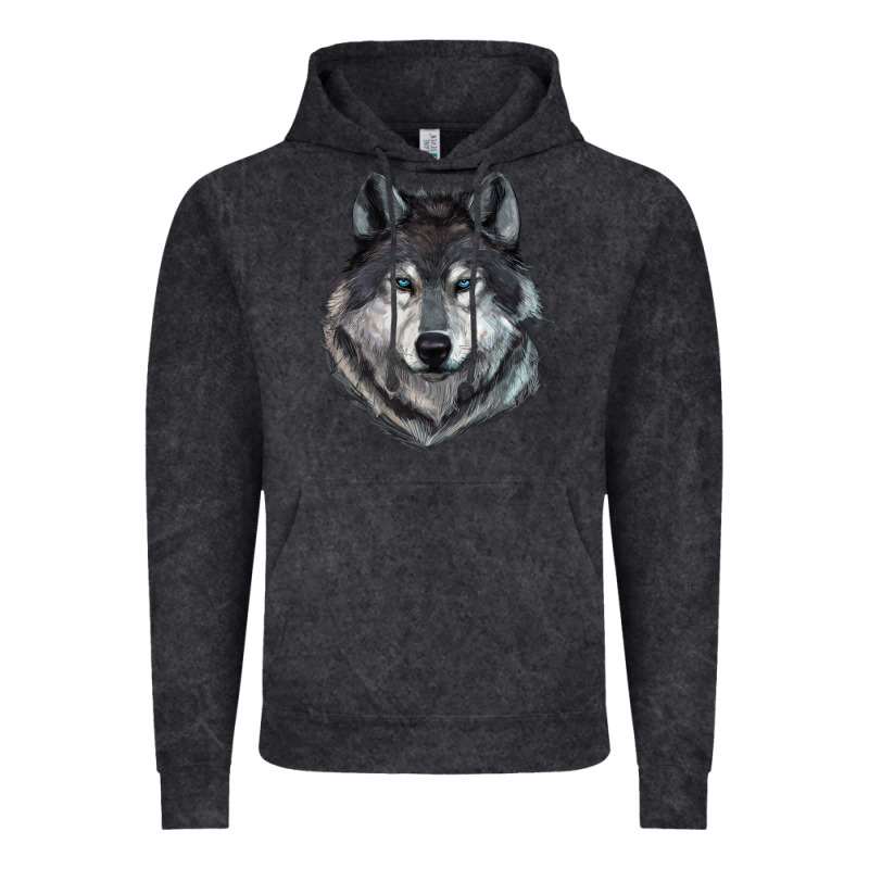 Wolf Vintage Hoodie by RanaPortraitStore | Teevron