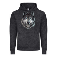 Vintage Black Wolf Vintage Hoodie - RanaPortraitStore