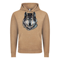 Vintage Coffee Wolf Vintage Hoodie - RanaPortraitStore