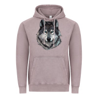 Vintage Zinc Wolf Vintage Hoodie - RanaPortraitStore