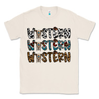 Natural western western western Classic Tee - CowhideDigitalArt
