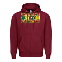 Juneteenth Licence Plate Template Zipper Hoodie | Teevron