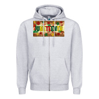 Heather Grey juneteenth licence plate template Zipper Hoodie - Artiststas