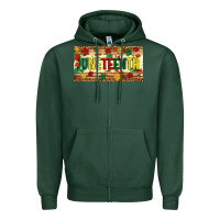 Sports Green juneteenth licence plate template Zipper Hoodie - Artiststas