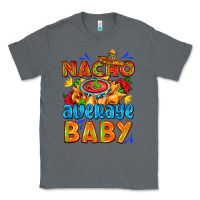 Charcoal Heather nacho average baby with nacho 2 Classic Tee - AdoDesignShop