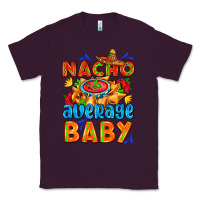 Plum nacho average baby with nacho 2 Classic Tee - AdoDesignShop